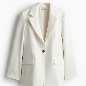 H&M Classic Cream Women's Blazer